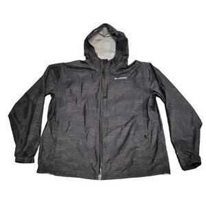 Columbia Omni-Tech Mens Waterproof Hooded Jacket Size 2XL